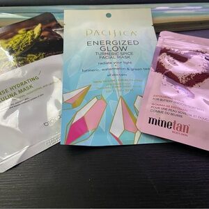 Set of Two Face Masks & A Scrub
